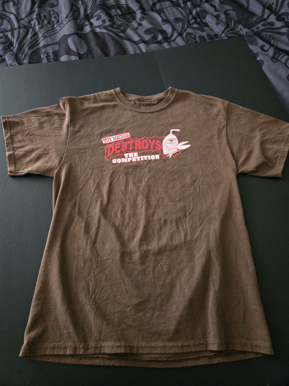 Toy Machine T-Shirt “Destroys the Competition” Skateboarding Shirt - Size M
